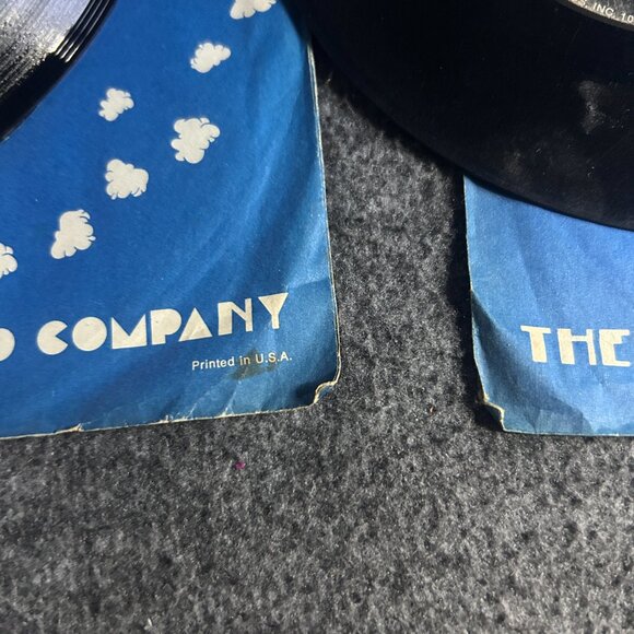 Lot of 2 Elton John 45 Vinyl Vintage Record 1970s Crocodile Rock Elderberry Wine - Picture 4 of 12